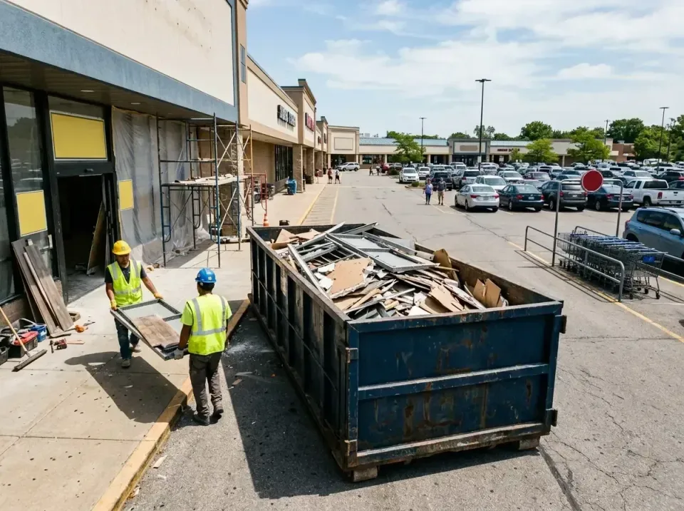 retail-store-renovation-debris-003 — frequently asked questions, Roll-off Dumpster Rentals in Angleton, TX